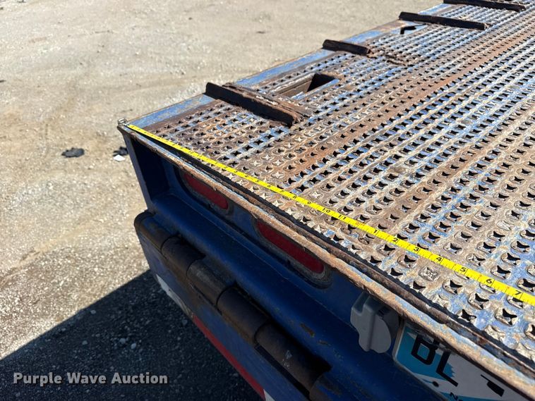 image for item DO8496 2008 Ledwell drop deck equipment trailer