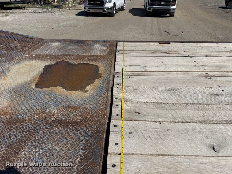 image for item DO8496 2008 Ledwell drop deck equipment trailer