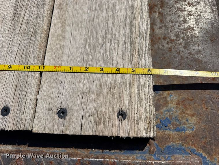 image for item DO8496 2008 Ledwell drop deck equipment trailer