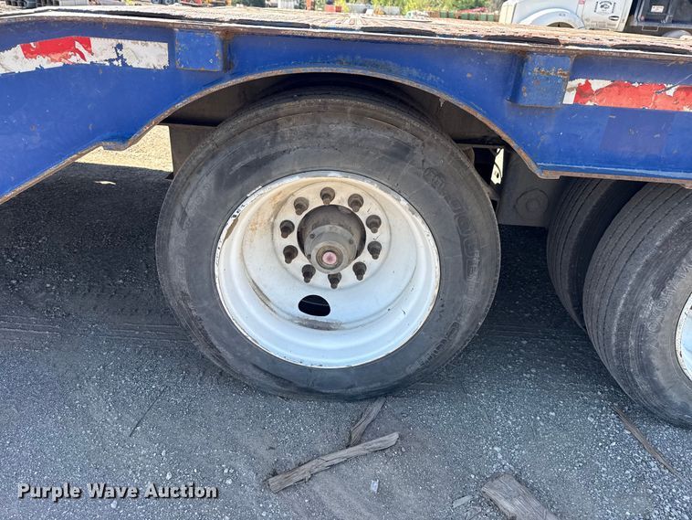 image for item DO8496 2008 Ledwell drop deck equipment trailer