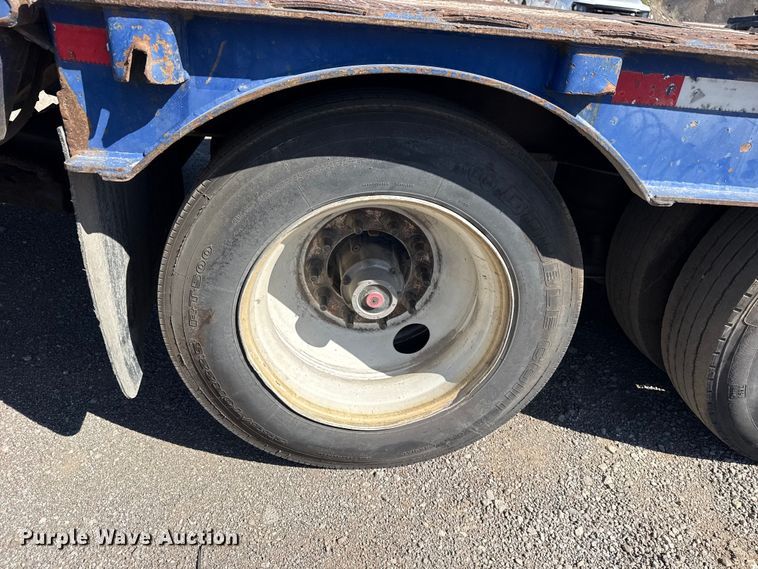 image for item DO8496 2008 Ledwell drop deck equipment trailer