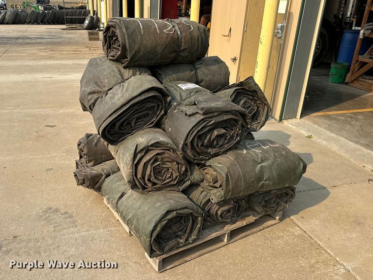 image for item DQ7759 (15) dump truck roll tarps