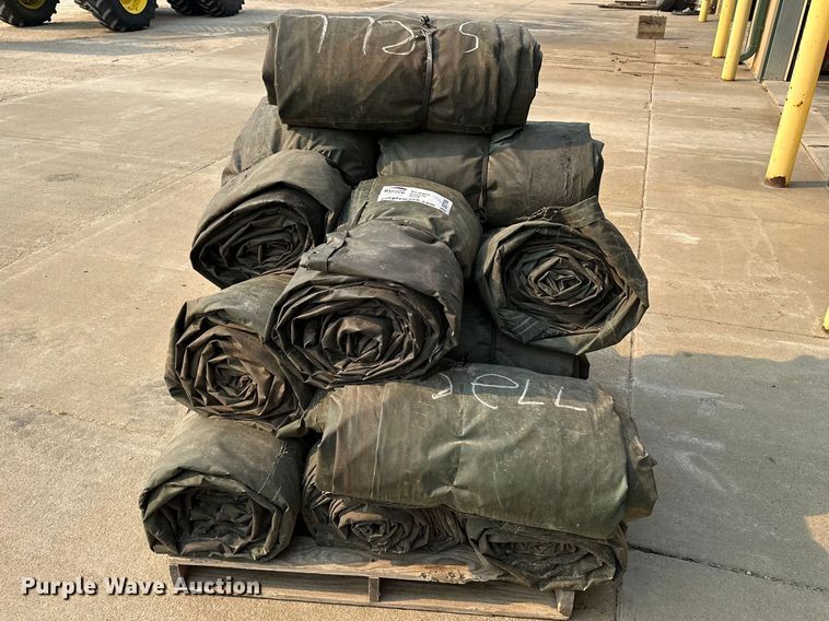 image for item DQ7759 (15) dump truck roll tarps