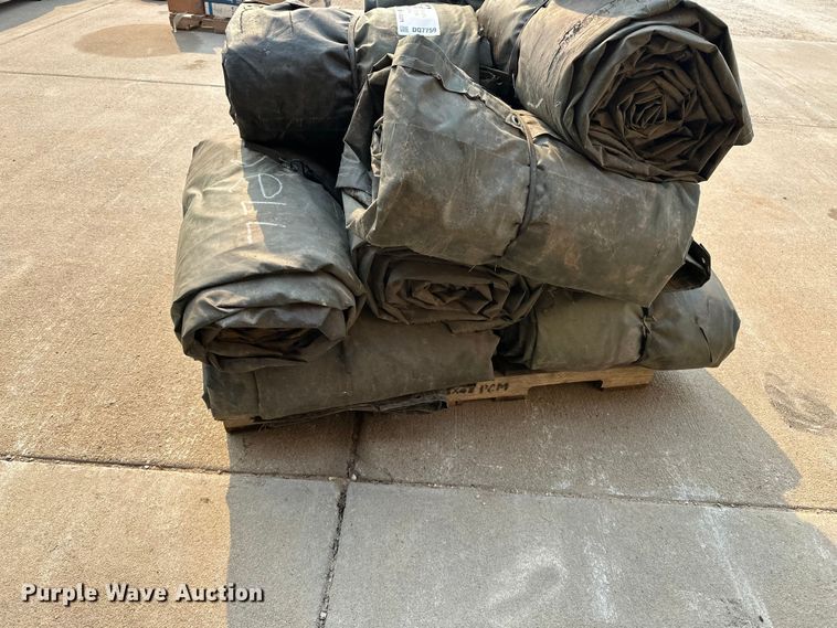 image for item DQ7759 (15) dump truck roll tarps