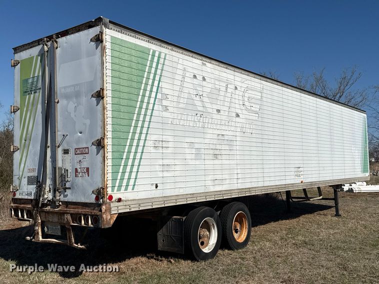 image for item DR1075 1984 Timpte dry van trailer