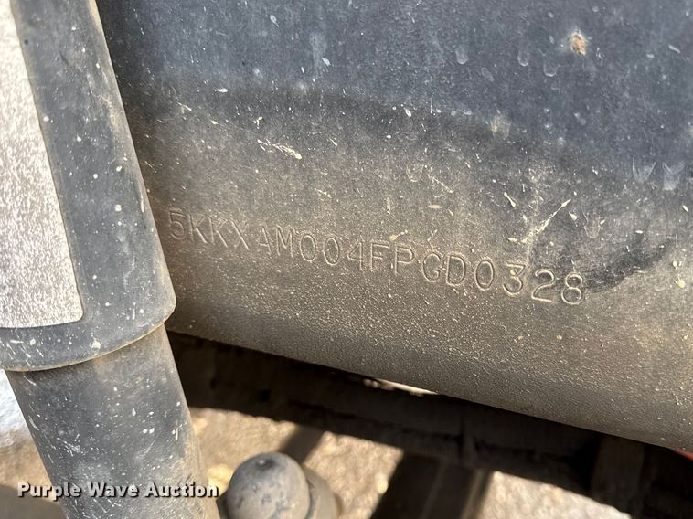 image for item DU3716 2015 Western Star 4900 SB glider kit semi truck 