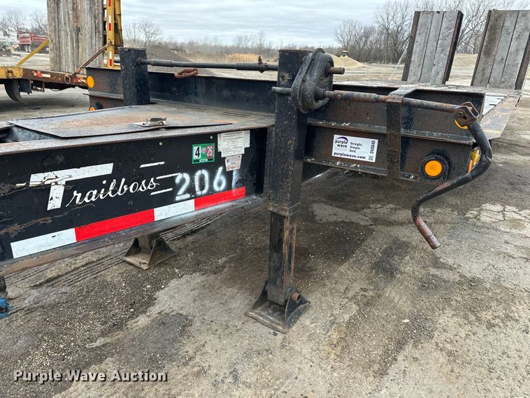 image for item DV0840 2000 Trailboss equipment trailer