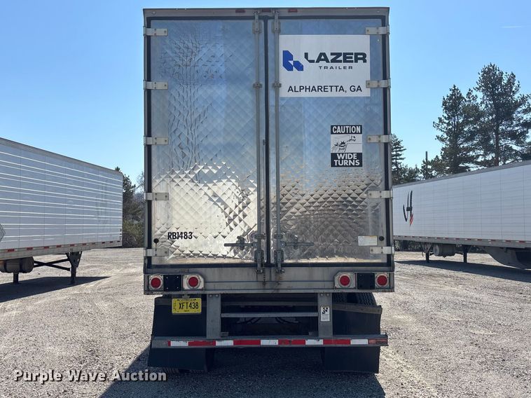 image for item EA4636 2013 Vanguard 1RBB5305 refrigerated van trailer