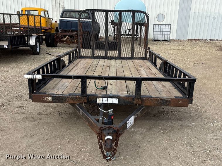 image for item EA4683 2016 PJ utility trailer