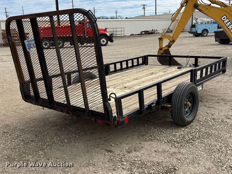 image for item EA4683 2016 PJ utility trailer