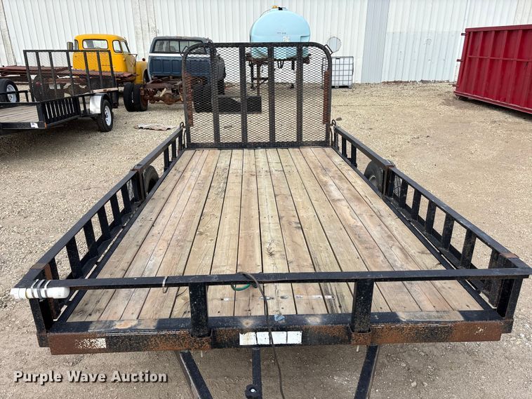 image for item EA4683 2016 PJ utility trailer