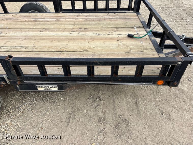 image for item EA4683 2016 PJ utility trailer