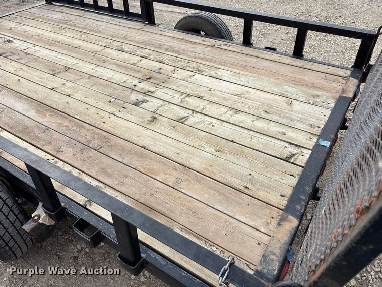 image for item EA4683 2016 PJ utility trailer