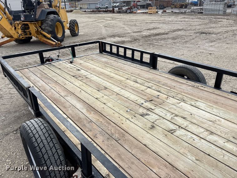 image for item EA4683 2016 PJ utility trailer