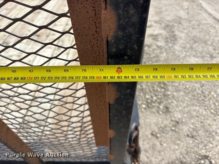 image for item EA4683 2016 PJ utility trailer