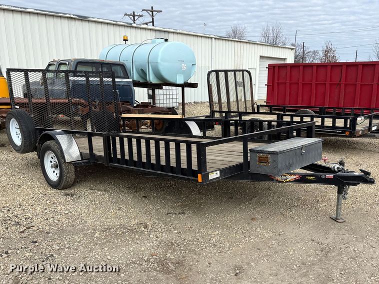image for item EA4684 2018 H & H utility trailer