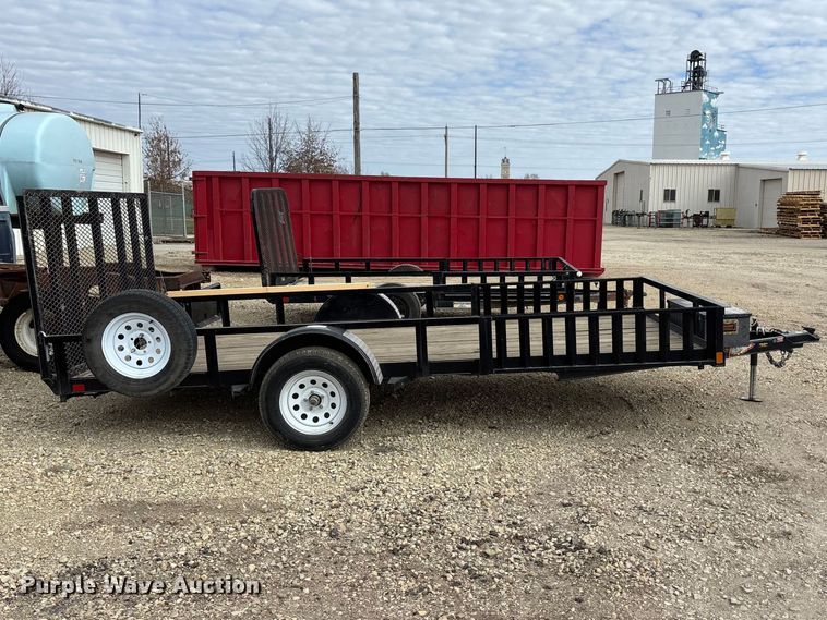 image for item EA4684 2018 H & H utility trailer