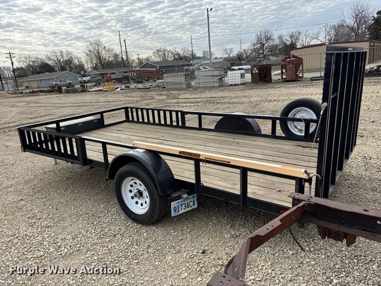 image for item EA4684 2018 H & H utility trailer