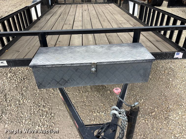 image for item EA4684 2018 H & H utility trailer