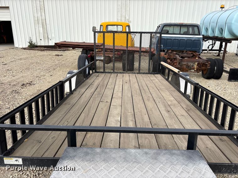 image for item EA4684 2018 H & H utility trailer