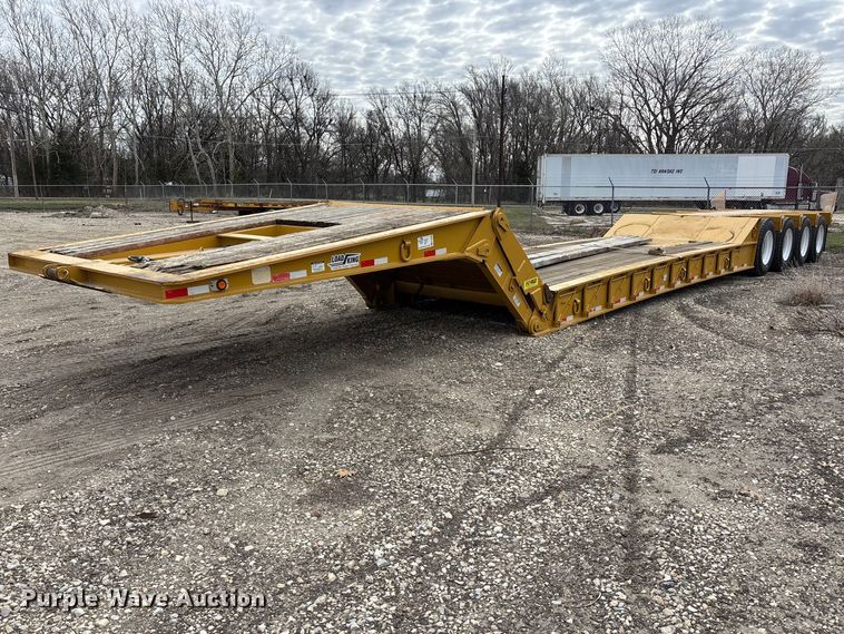 image for item EA4688 1989 Load King 504 DF lowboy equipment trailer