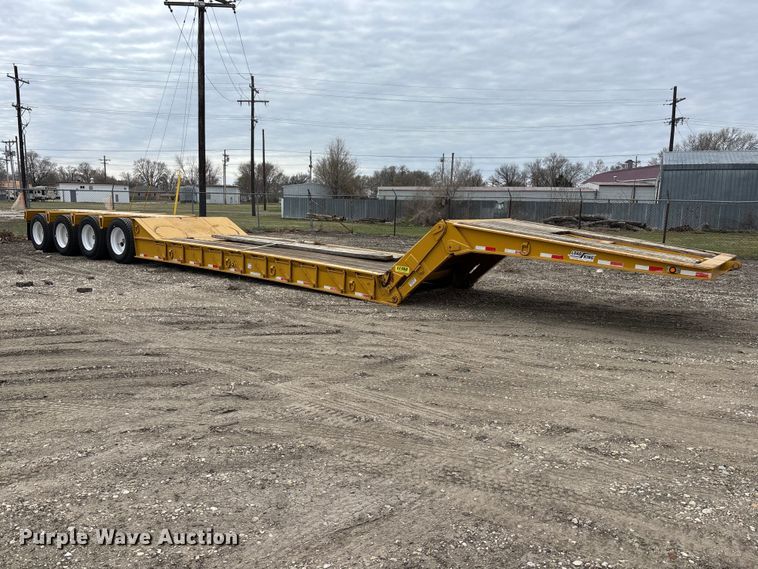 image for item EA4688 1989 Load King 504 DF lowboy equipment trailer