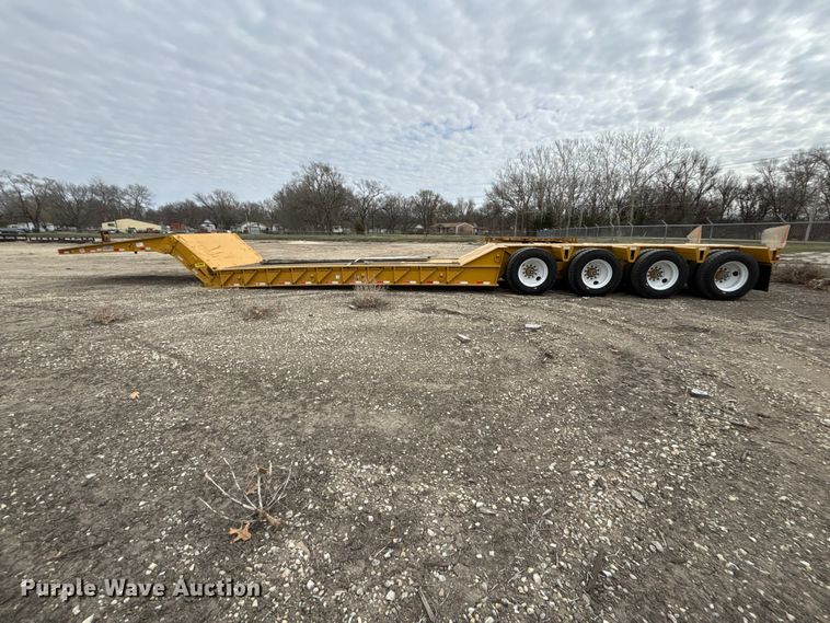 image for item EA4688 1989 Load King 504 DF lowboy equipment trailer