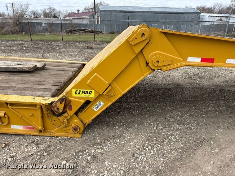 image for item EA4688 1989 Load King 504 DF lowboy equipment trailer