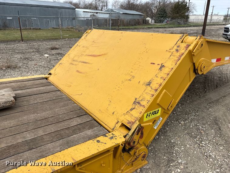 image for item EA4688 1989 Load King 504 DF lowboy equipment trailer