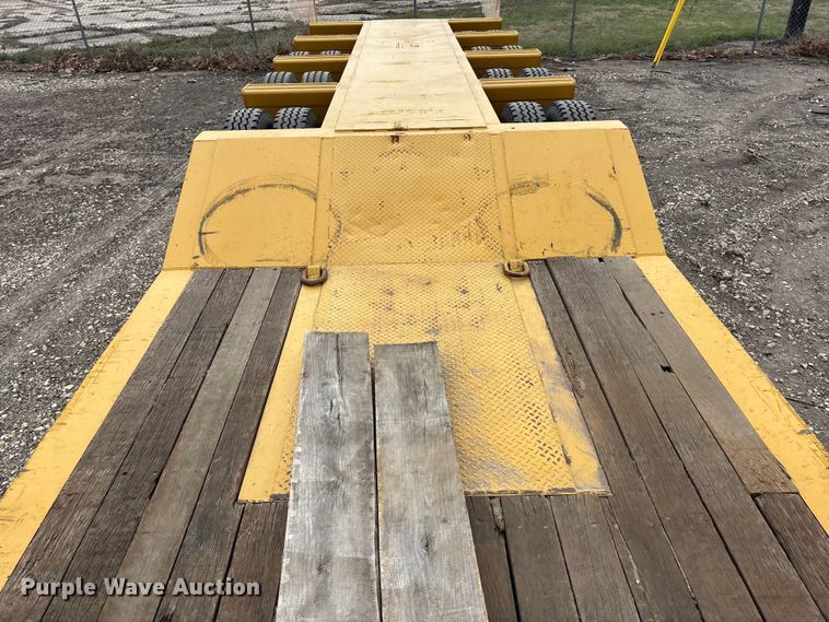 image for item EA4688 1989 Load King 504 DF lowboy equipment trailer
