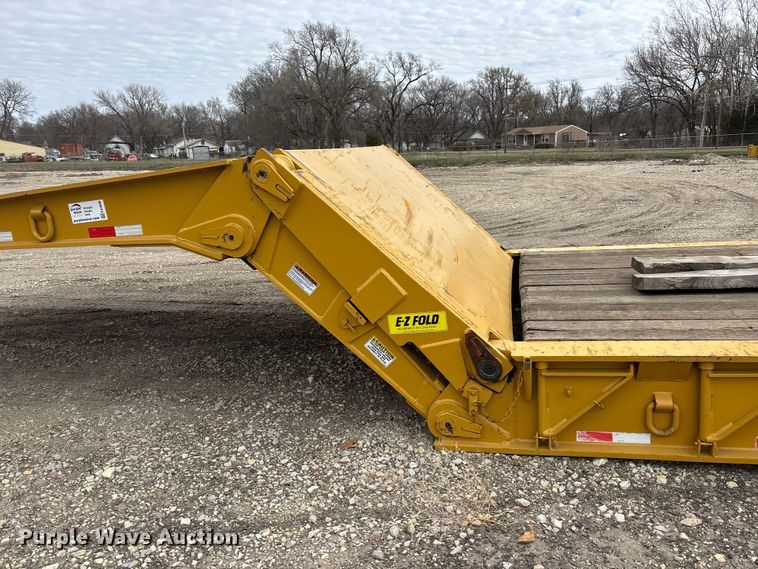 image for item EA4688 1989 Load King 504 DF lowboy equipment trailer