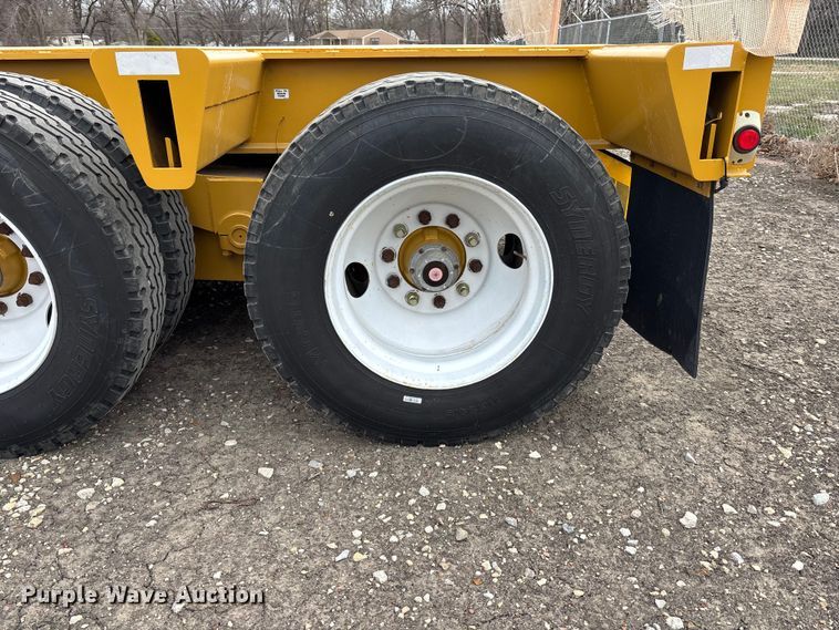 image for item EA4688 1989 Load King 504 DF lowboy equipment trailer