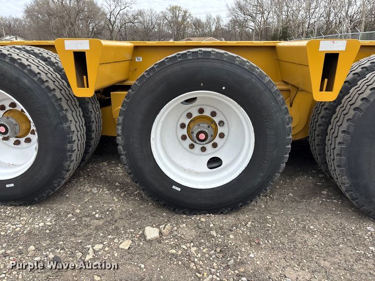 image for item EA4688 1989 Load King 504 DF lowboy equipment trailer