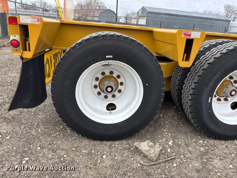 image for item EA4688 1989 Load King 504 DF lowboy equipment trailer