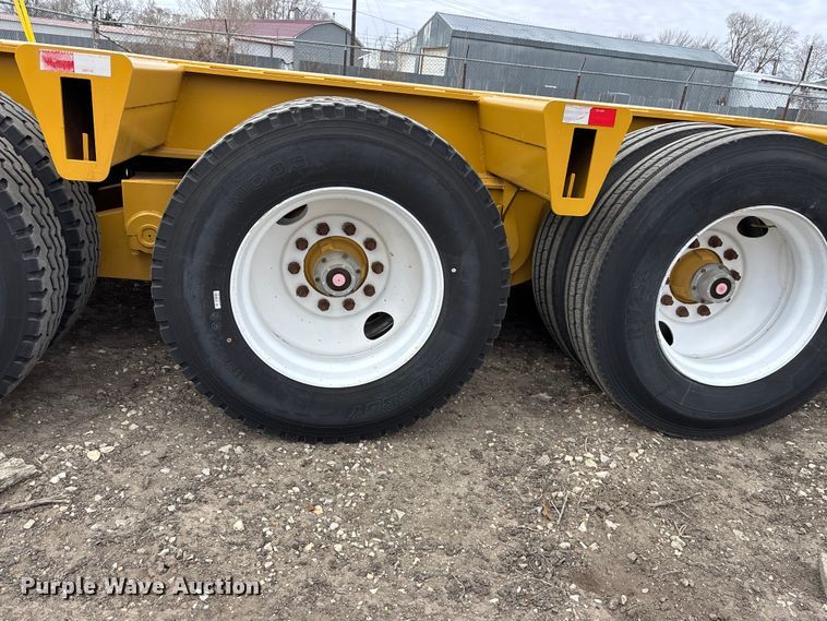 image for item EA4688 1989 Load King 504 DF lowboy equipment trailer