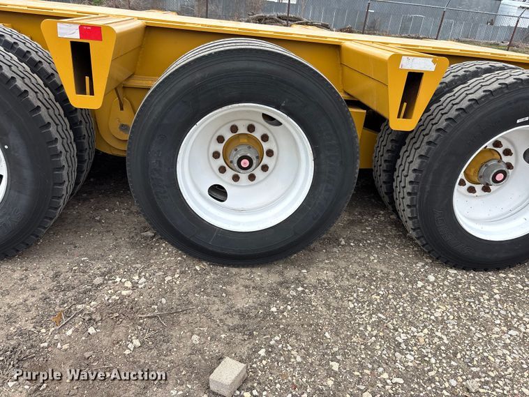 image for item EA4688 1989 Load King 504 DF lowboy equipment trailer