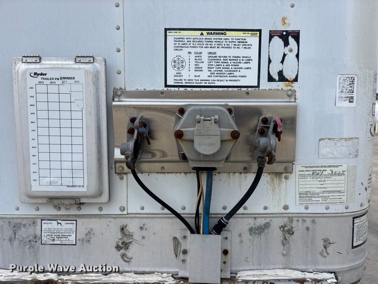 image for item EA4709 2005 Great Dane 7311TJWA dry van trailer