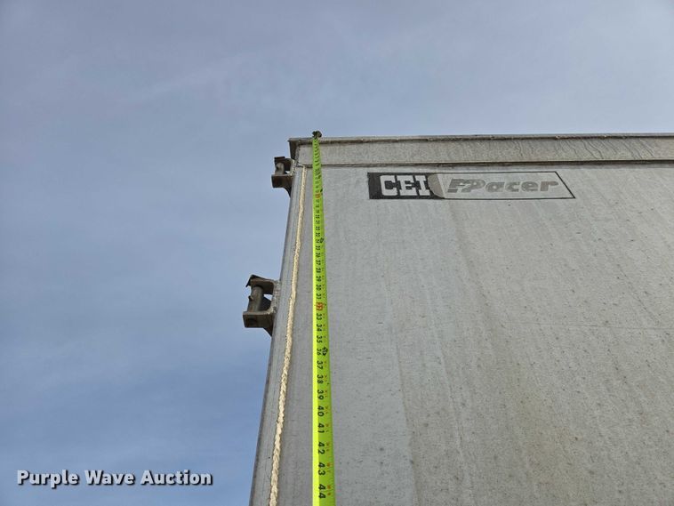 image for item EB1378 2014 CEI Pacer AT65 feed delivery trailer