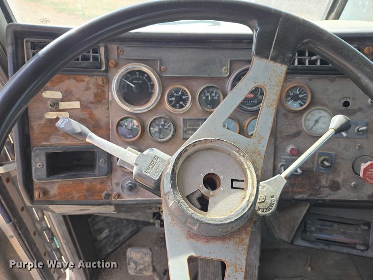 image for item EB1381 1996 Peterbilt 378 truck cab and chassis