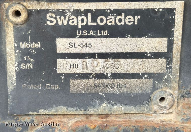 image for item ED5132 2014 Peterbilt 365 roll-off container truck