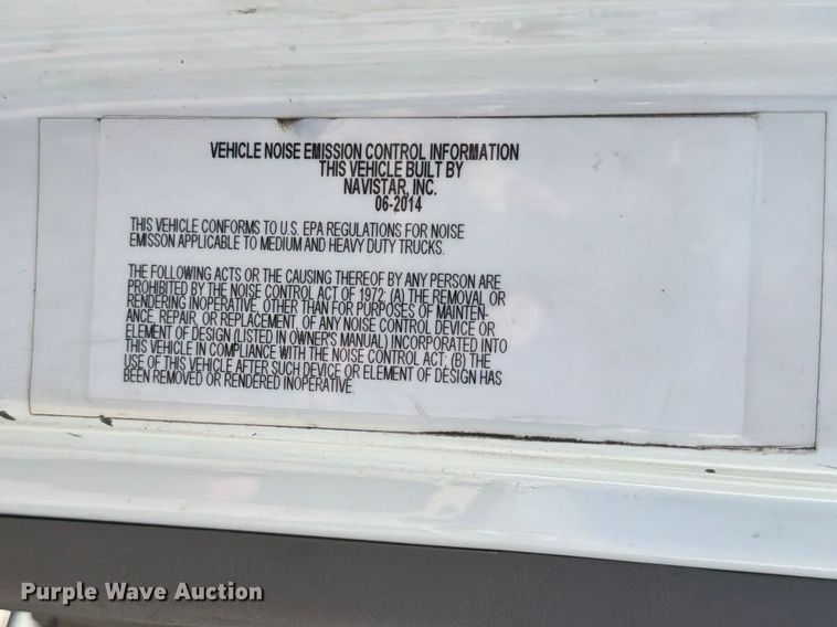 image for item ED5188 2015 International ProStar Plus semi truck