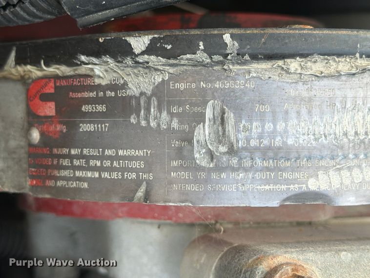 image for item ED5190 2009 Freightliner Business Class M2 roll-off container truck