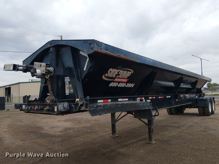 image for item EE5221 2016 Side Dump Ind. DS39BAH1R2R11 side dump trailer