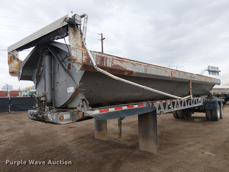 image for item EE5222 2002 Trail King Industries side dump trailer