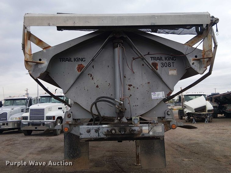 image for item EE5222 2002 Trail King Industries side dump trailer