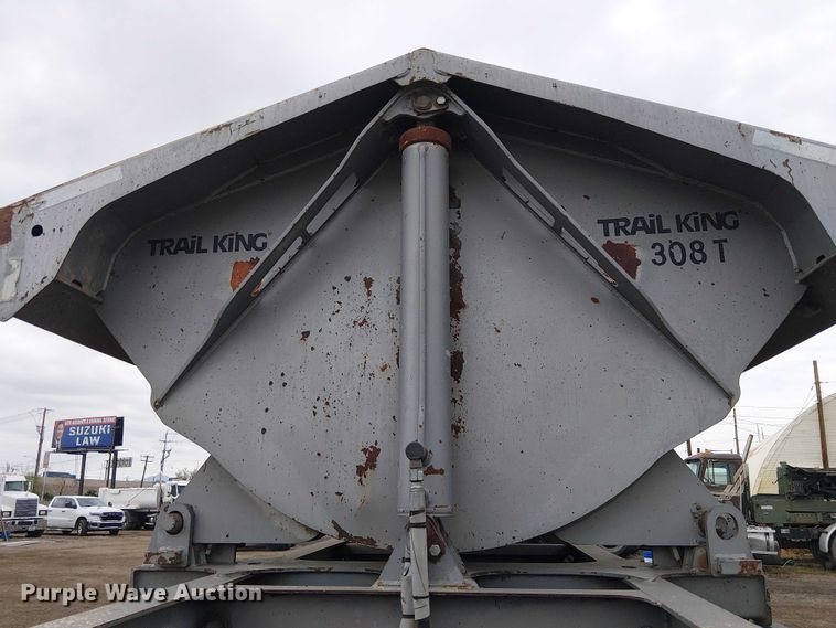 image for item EE5222 2002 Trail King Industries side dump trailer