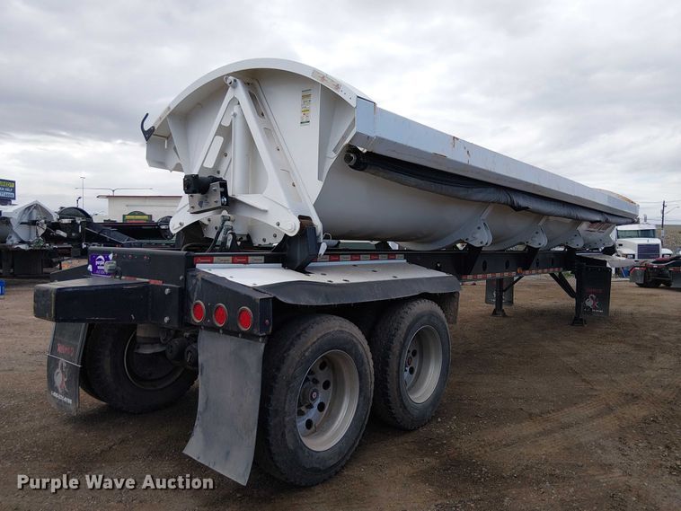 image for item EE5223 2021 Ranco side dump trailer