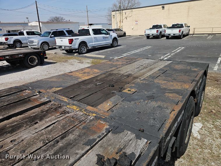 image for item EO7136 1973 Transcraft EDTH-40-56 drop deck equipment trailer