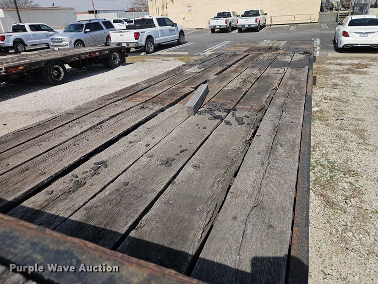 image for item EO7136 1973 Transcraft EDTH-40-56 drop deck equipment trailer