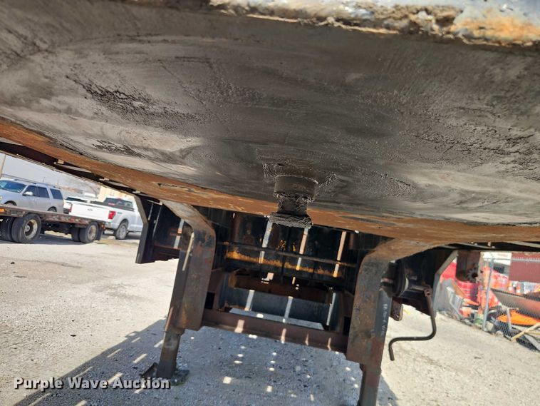 image for item EO7136 1973 Transcraft EDTH-40-56 drop deck equipment trailer